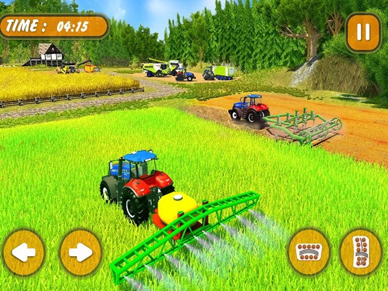拖拉机，一款充满策略与乐趣的农业模拟游戏